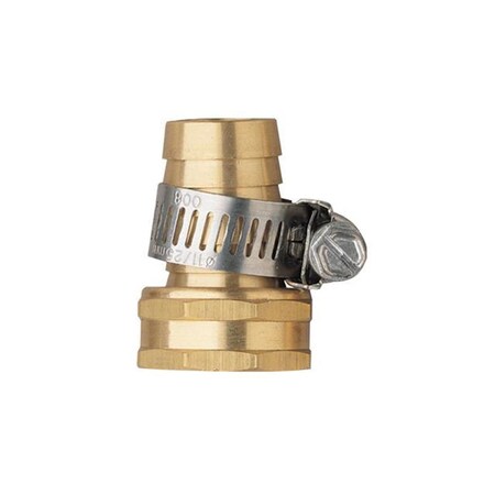 Orbit Orbit 3/4 in. Brass Threaded Female/Male Hose Mender 58142N